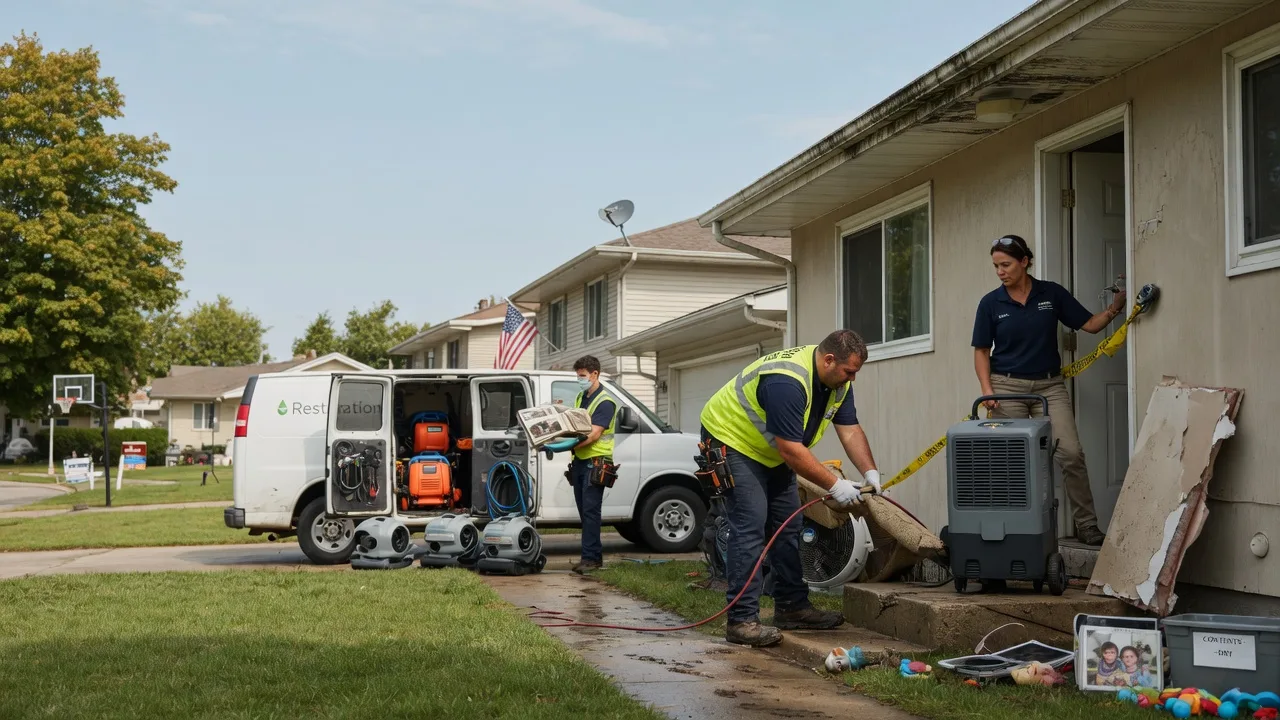Water Damage Restoration in Decker, IN near me